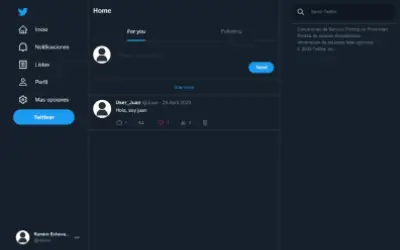 my own twitter